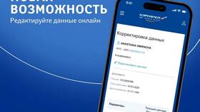 Как изменить номер паспорта в программе Аэрофлот в Роникон