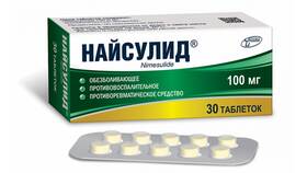 Нимесулид: инструкция по применению таблеток в Роникон