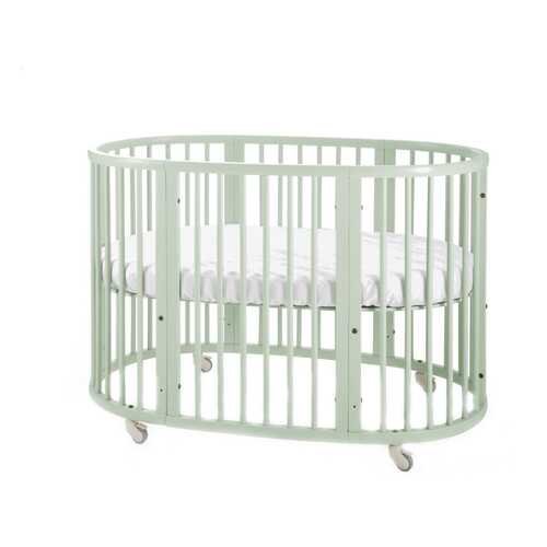 Комплект №2 Stokke Sleepi: кровать с держателем и боковины для кровати Junior Mint Green в Роникон