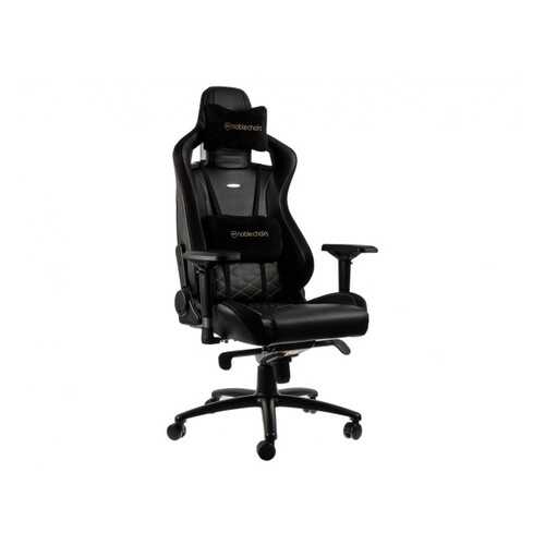 Кресло игровое noblechairs EPIC Black/Gold в Роникон