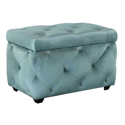 Сундук Leset Classic-Е64, велюр YD-25B Бирюзовый/ножки пластик в Роникон