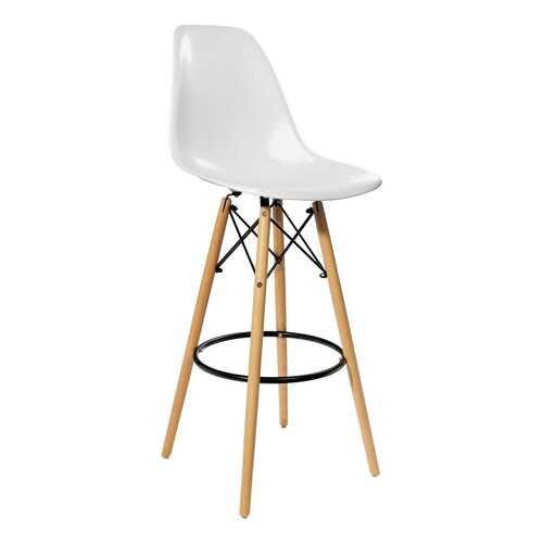 Барный стул STOOL GROUP 8056H WHITE SEAT + 8056H LEGS Белый в Роникон